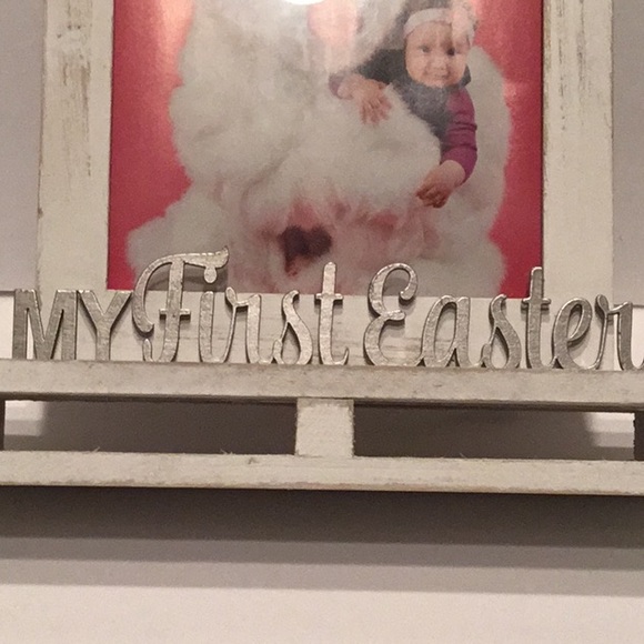 Easter Frame with Stand. My First Easter. New Baby. Home Holiday Gift, Grandma - Picture 2 of 6